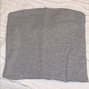 Brandy Melville grey tube top